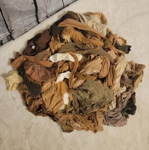 Preowned pantyhose stockings nylons tights used